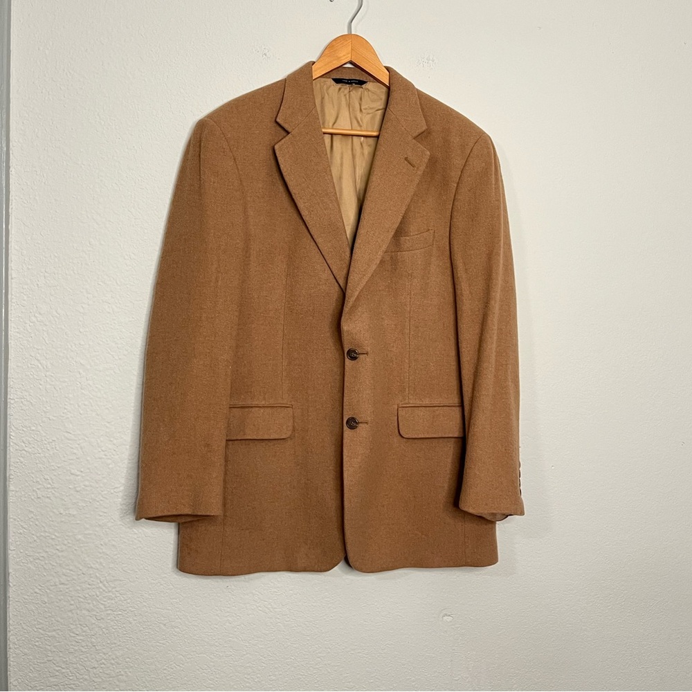 Brooks brothers camel hair blazer